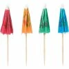 Creative Converting Wooden Picks, Parasol 4", 12 Ct