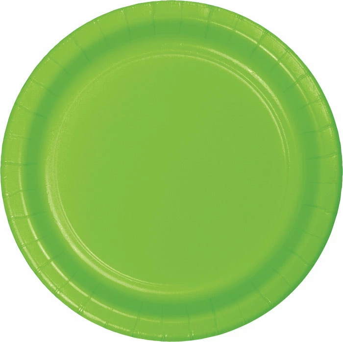 Creative Converting Fresh Lime Green Paper Plates, 24 Ct
