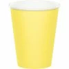 Creative Converting Mimosa Hot/Cold Paper Paper Cups 9 Oz., 24 Ct Solid Color Tableware