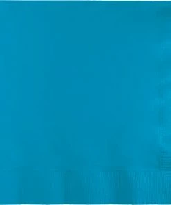 Creative Converting Turquoise Luncheon Napkin 3Ply, 50 Ct