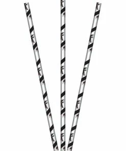 Creative Converting Atlanta Falcons Paper Straws, 24 Ct