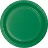 Creative Converting Emerald Green Paper Plates, 8 Ct Solid Color Tableware