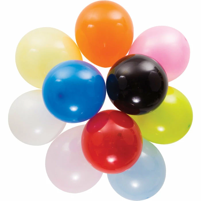 Creative Converting Latex Balloons 12" Asst Colors, 15 Ct