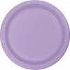 Creative Converting Solid Color Tableware Luscious Lavender Purple Paper Plates, 24 Ct