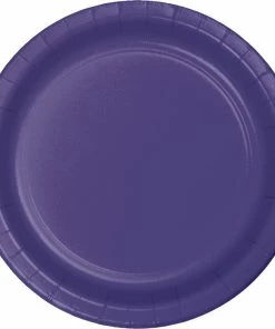 Creative Converting Purple Paper Plates, 24 Ct