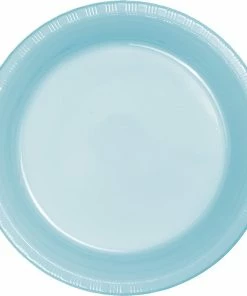 Creative Converting Pastel Blue Plastic Dessert Plates, 20 Ct