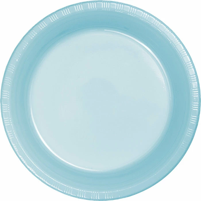 Creative Converting Pastel Blue Plastic Dessert Plates, 20 Ct