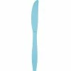 Creative Converting Pastel Blue Plastic Knives, 24 Ct