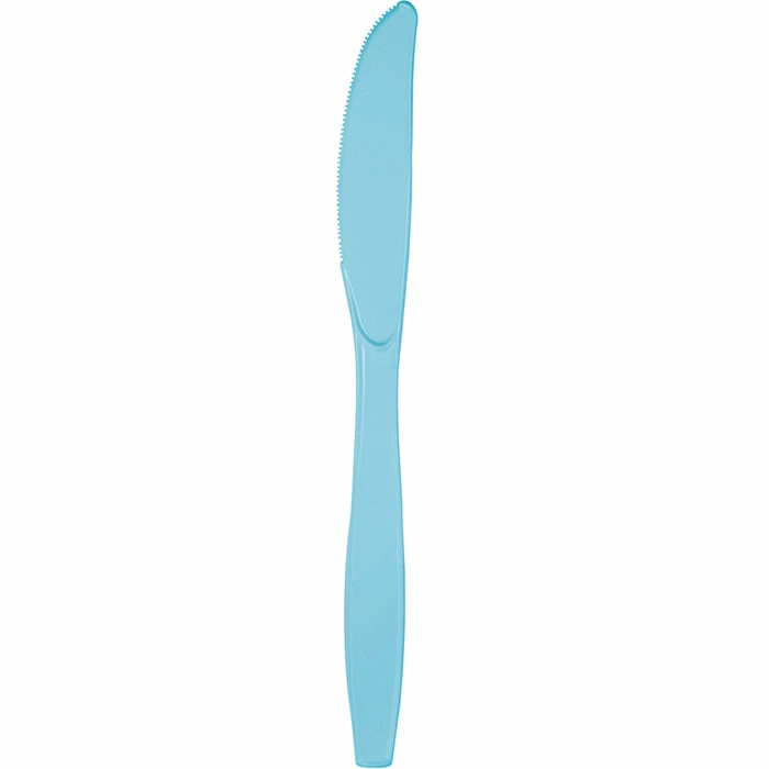 Creative Converting Pastel Blue Plastic Knives, 24 Ct