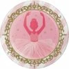 Creative Converting Kids Birthday Party Themes Ballet Paper Plates, 8 Ct
