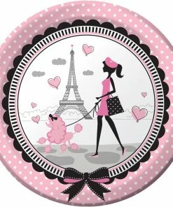 Creative Converting Party In Paris Paper Plates, 8 Ct