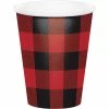 Creative Converting Buffalo Plaid Hot/Cold Paper Cups 9 Oz., 8 Ct