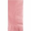 Creative Converting Classic Pink Dinner Napkins 2Ply 1/8Fld, 50 Ct Solid Color Tableware
