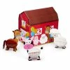Creative Converting Kids Birthday Party Themes Farm Fun Centerpiece, 4 Ct
