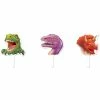 Creative Converting Kids Birthday Party Themes Dinosaur Cupcake Topper, 12 Ct