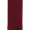 Creative Converting Burgundy Dinner Napkins 2Ply 1/8Fld, 50 Ct Solid Color Tableware