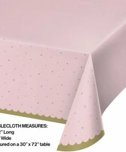 Creative Converting Kids Birthday Party Themes Stylish Swan Plastic Table Cover