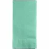 Creative Converting Fresh Mint Dinner Napkins 2Ply 1/8Fld, 50 Ct