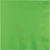 Creative Converting Fresh Lime Dinner Napkins 3Ply 1/4Fld, 25 Ct Solid Color Tableware