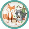 Creative Converting Wild One Woodland Paper Plates, Pack Of 8 1st Birthday Party Themes