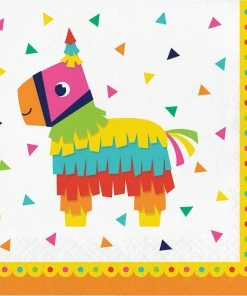 Creative Converting Fiesta Fun Napkins, 16 Ct