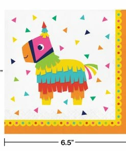 Creative Converting Fiesta Fun Napkins, 16 Ct