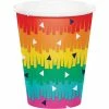 Creative Converting Fiesta Fun Hot/Cold Paper Cups 9 Oz., 8 Ct Cinco De Mayo And Fiesta Party Decorations
