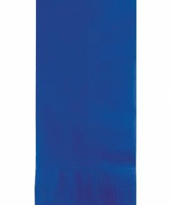 Creative Converting Cobalt Dinner Napkins 2Ply 1/8Fld, 100 Ct