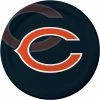 Creative Converting NFL And Football Party Supplies Chicago Bears Paper Plates, 8 Ct
