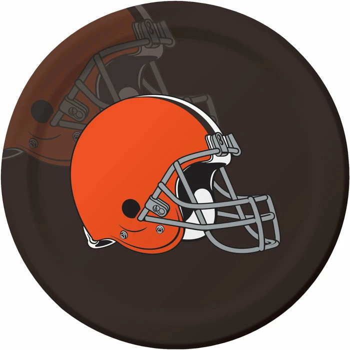 Creative Converting Cleveland Browns Paper Plates, 8 Ct