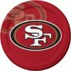 Creative Converting San Francisco 49Ers Paper Plates, 8 Ct NFL And Football Party Supplies