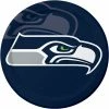 Creative Converting Seattle Seahawks Paper Plates, 8 Ct NFL And Football Party Supplies