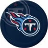 Creative Converting NFL And Football Party Supplies Tennessee Titans Paper Plates, 8 Ct