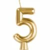 Creative Converting Gold 5 Candle