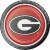 Creative Converting University Of Georgia Paper Plates, 8 Ct NCAA College Themed Party Decorations