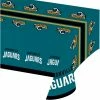 Creative Converting Jacksonville Jaguars Plastic Table Cover, 54" X 102"
