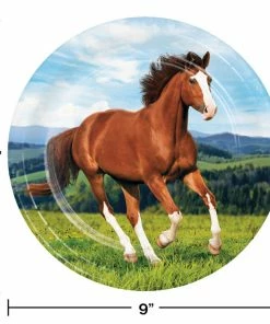Creative Converting Horse And Pony Paper Plates, 8 Ct