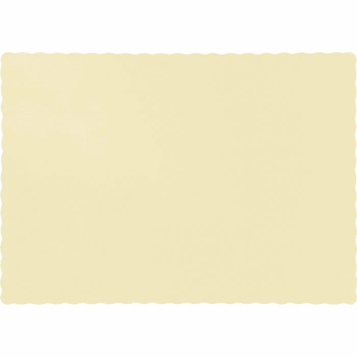 Creative Converting Ivory Placemats, 50 Ct