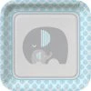 Creative Converting Little Peanut Boy Elephant Paper Plates, 8 Ct