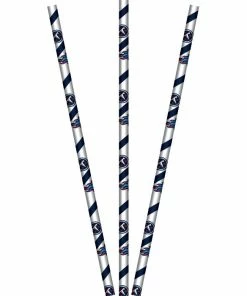Creative Converting Tennessee Titans Straws, Paper, 24ct