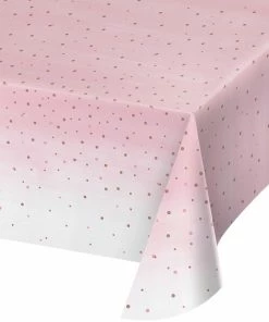 Creative Converting Themed Tableware Rose' All Day Plastic Tablecover All Over Print, 54