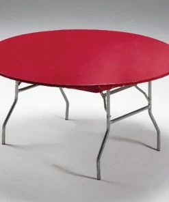 Creative Converting Stay Put Tablecover Red, 60"