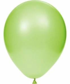 Creative Converting Solid Color Tableware Latex Balloons 12" Fresh Lime, 15 Ct