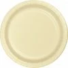 Creative Converting Ivory Banquet Plates, 24 Ct Solid Color Tableware