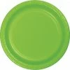 Creative Converting Fresh Lime Green Banquet Plates, 24 Ct Solid Color Tableware