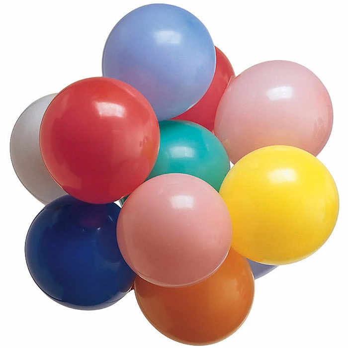 Creative Converting General Decorations Assorted 9" Latex Balloons, 20 Ct