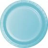 Creative Converting Pastel Blue Banquet Plates, 24 Ct Solid Color Tableware