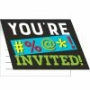 Creative Converting Age Humor Invitation Foldover, 8 Ct