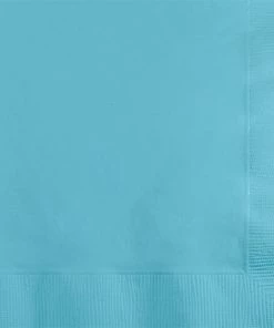 Creative Converting Pastel Blue Beverage Napkin 2Ply, 50 Ct Solid Color Tableware