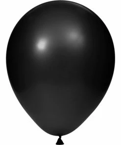 Creative Converting Latex Balloons 12" Black, 15 Ct